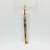 18K Yellow Gold Ruby & Diamond Bangle Bracelet | Channel-Set Gemstone Design | Size 5